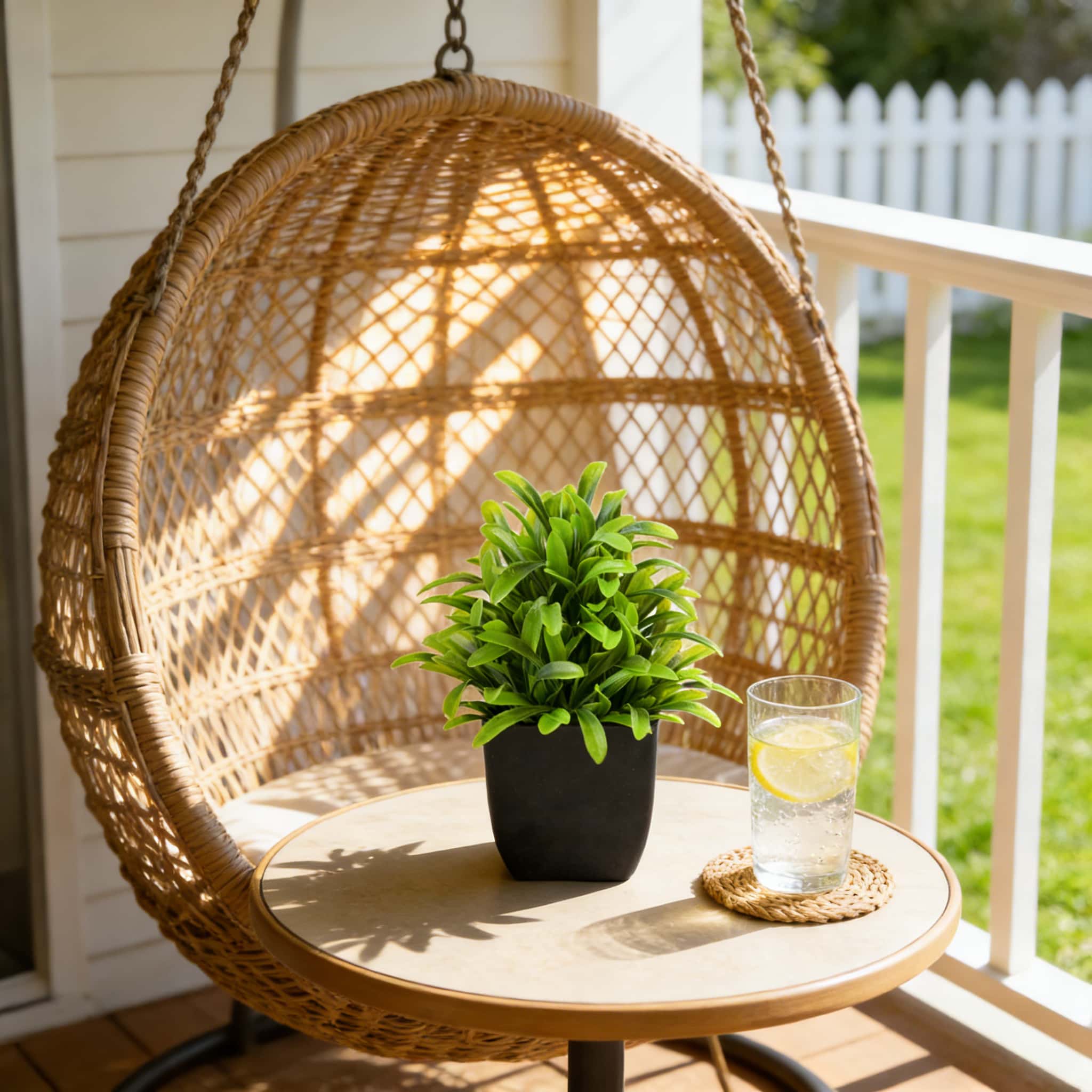 1個のリアルなミニユーカリ鉢植え、黒い鉢付き、人工観葉植物、 - Home Office Layout のレビューと価格