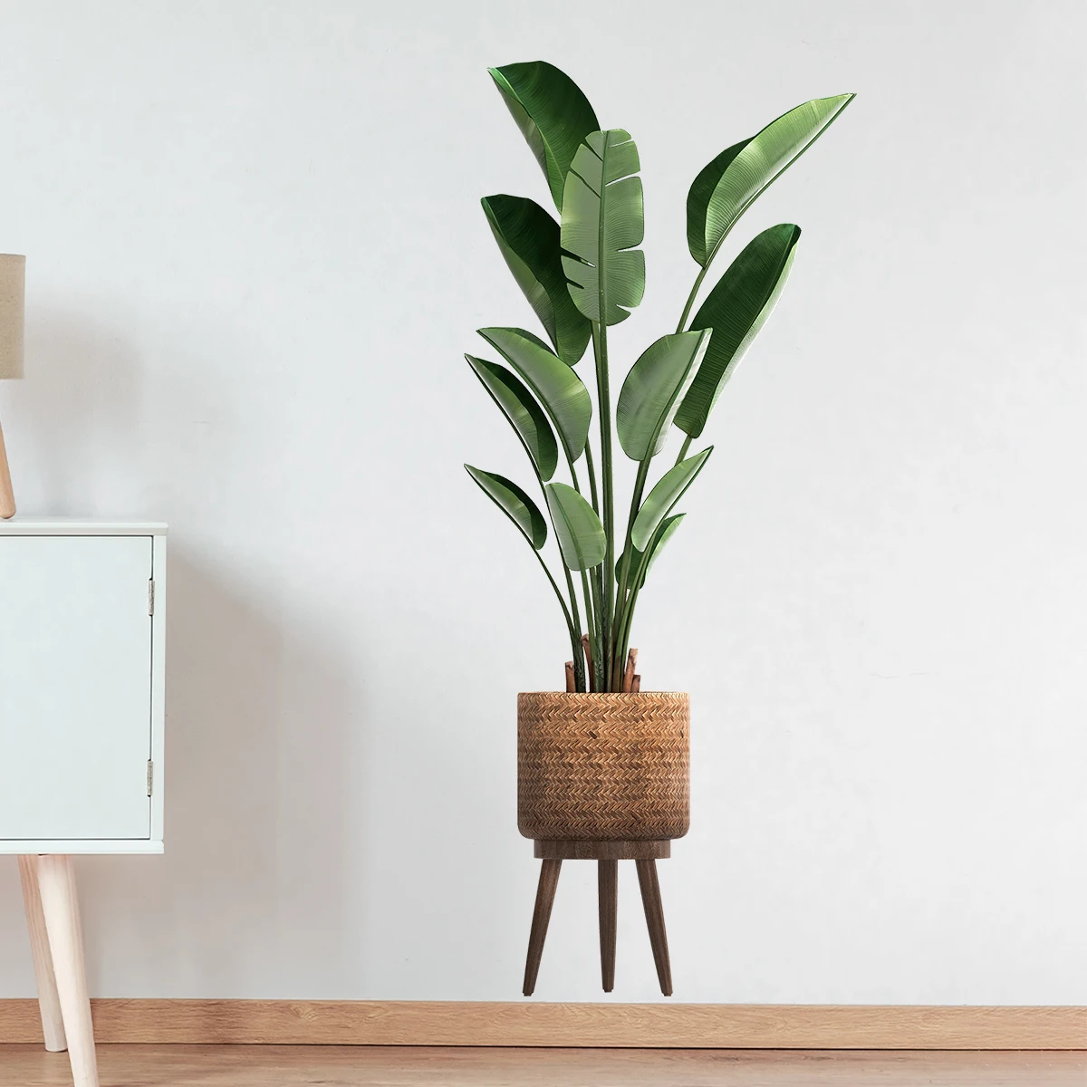 シミュレーション緑の植物観賞用鉢植えウォールステッカーリビン - Home Office Layout のレビューと価格