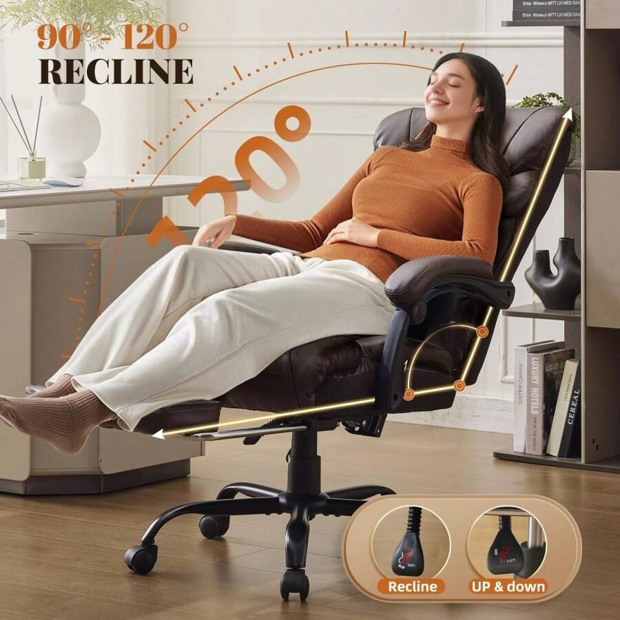 オフィスチェア、ハイバックコンピューターチェア、人間工学に基 - Ergonomic Office Chair のレビューと価格