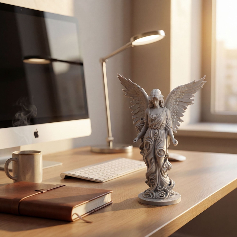 新しい 3d 印刷装飾高美ヨーロッパ天使クリエイティブギフト - Home Office Layout のレビューと価格