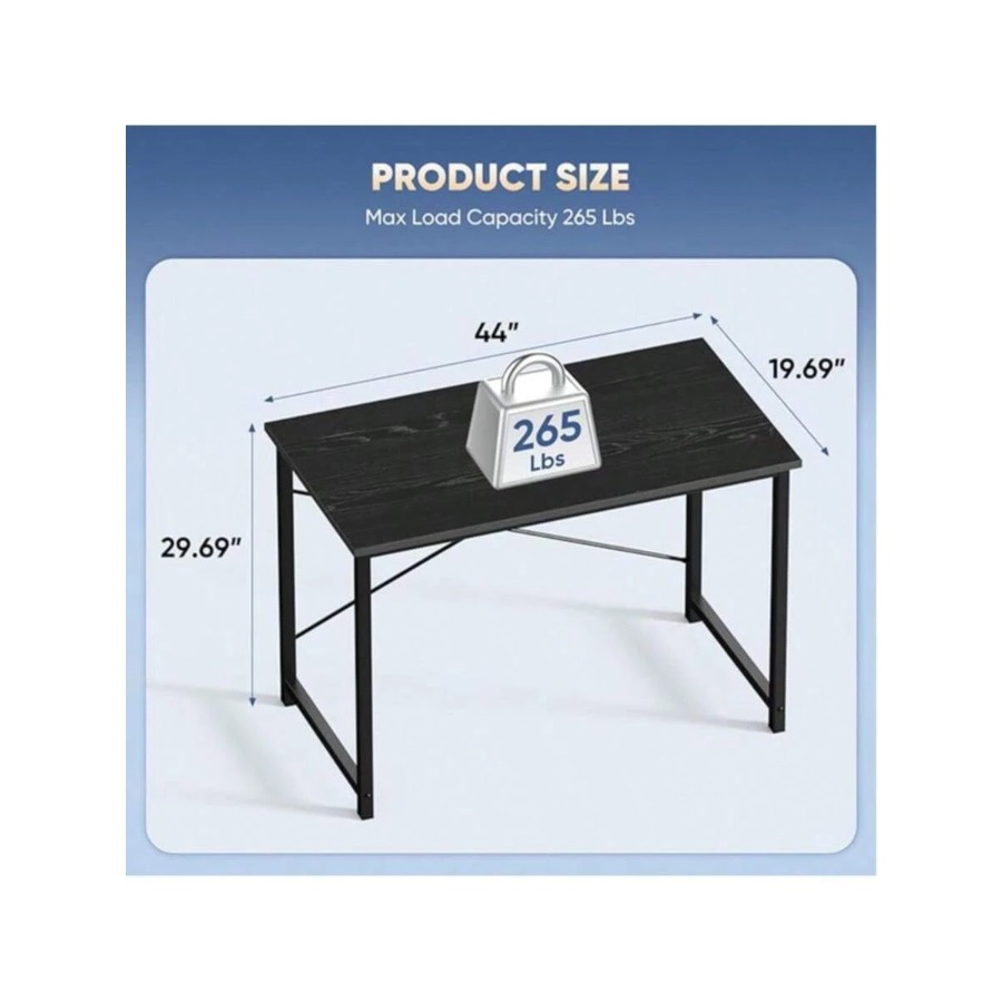 スイートクリスピー44インチコンピューターデスク、ホームオフ - Home Office Work Table のレビューと価格