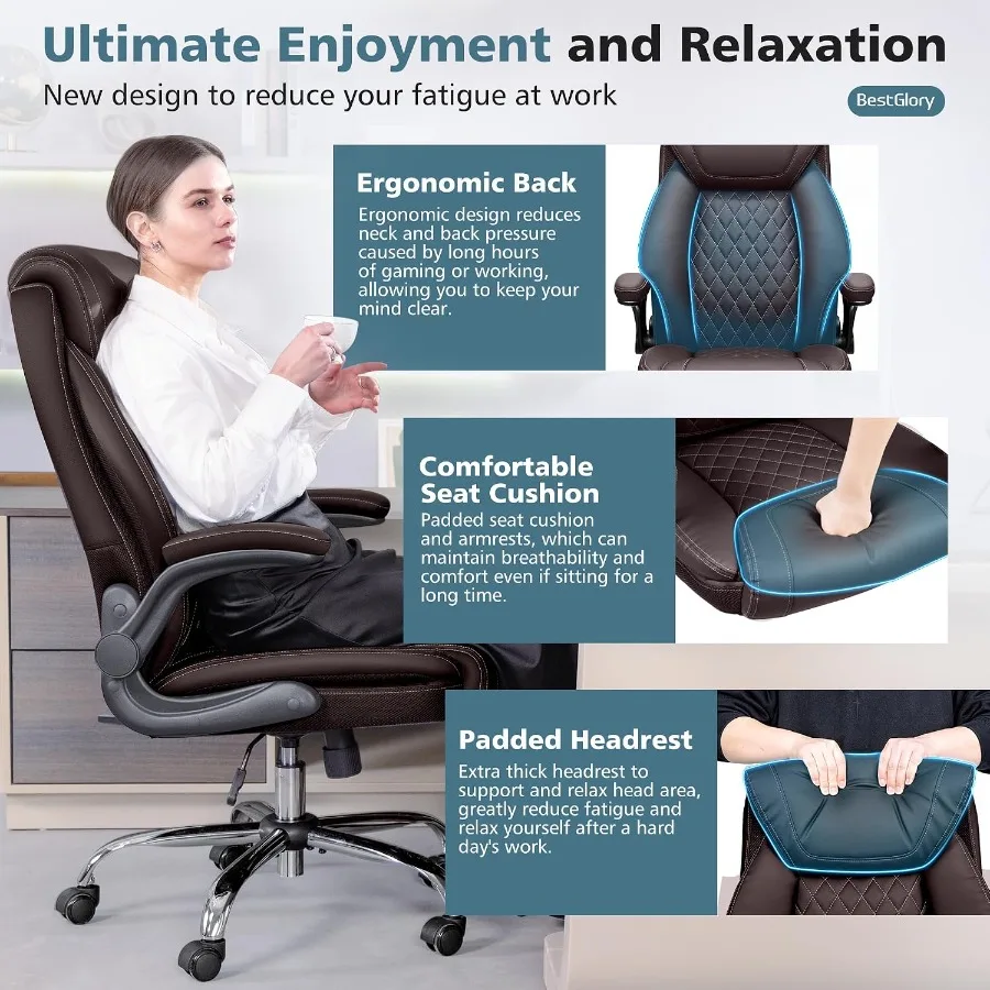 プロフェッショナルなワークスペース向けのエグゼクティブオフィ - Ergonomic Office Chair のレビューと価格