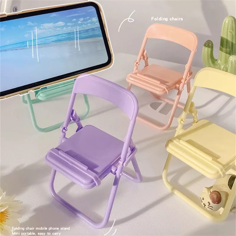 かわいい椅子型スマホスタンド、クリエイティブなデスクオーガナ - Home Office Or のレビューと価格