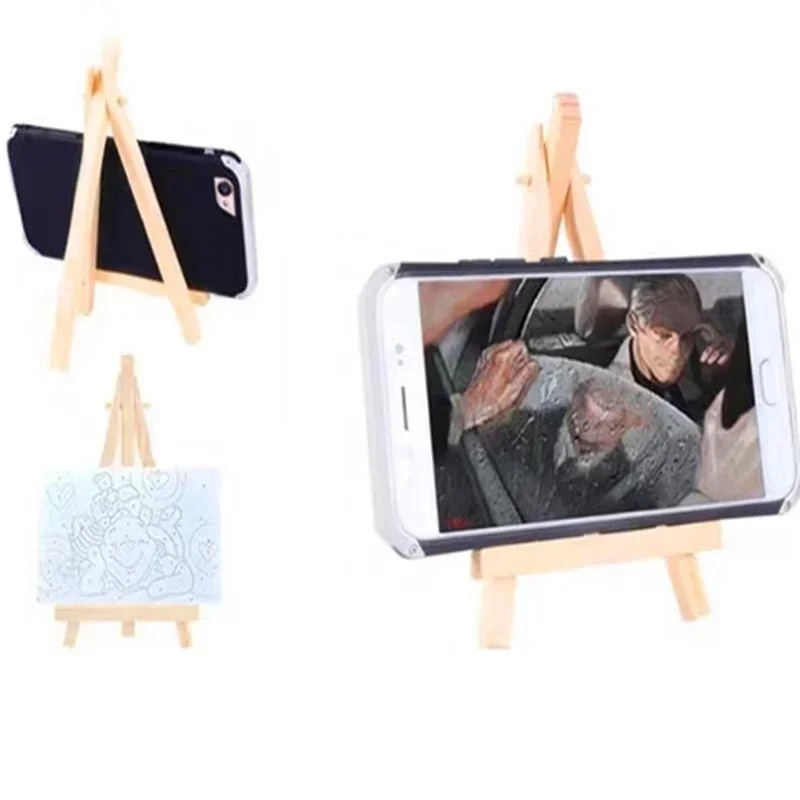 絵画用木製ミニイーゼルフレーム、三角形のディスプレイスタンド - Document Holder Stand のレビューと価格
