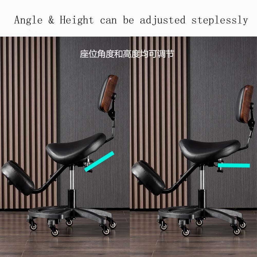 調整可能な人間工学に基づいたひざまずき椅子 姿勢矯正 ホーム - Ergonomic Office Chair のレビューと価格